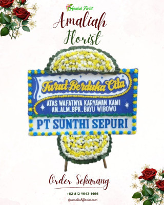 Papan Bunga Duka di Tabukan