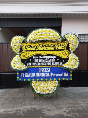 Papan Bunga Duka di Tabukan