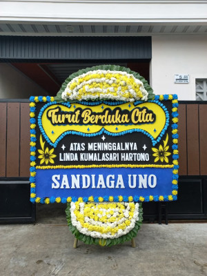Papan Bunga Duka di Tabukan
