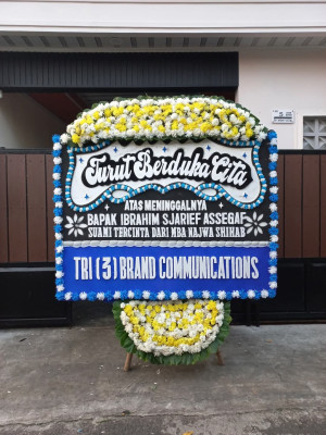 Papan Bunga Duka di Tabukan